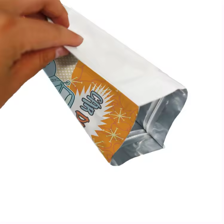 plastic bags mylar bags for food storage smell proof bag 28g