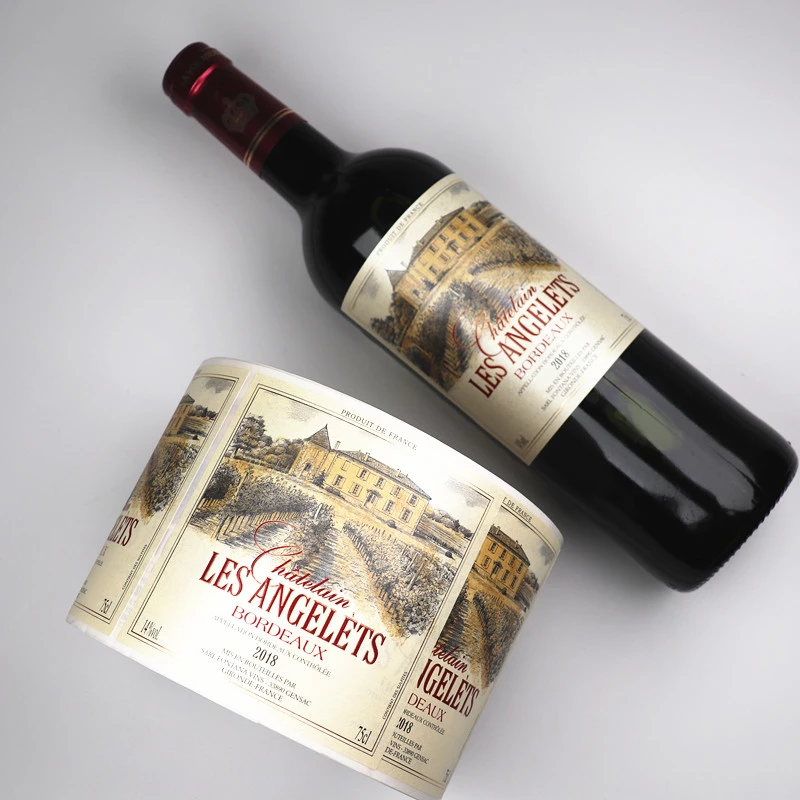 Custom Wine Bottle Sticker Labels – Personalise Your Wine with Elegant, Durable Labels