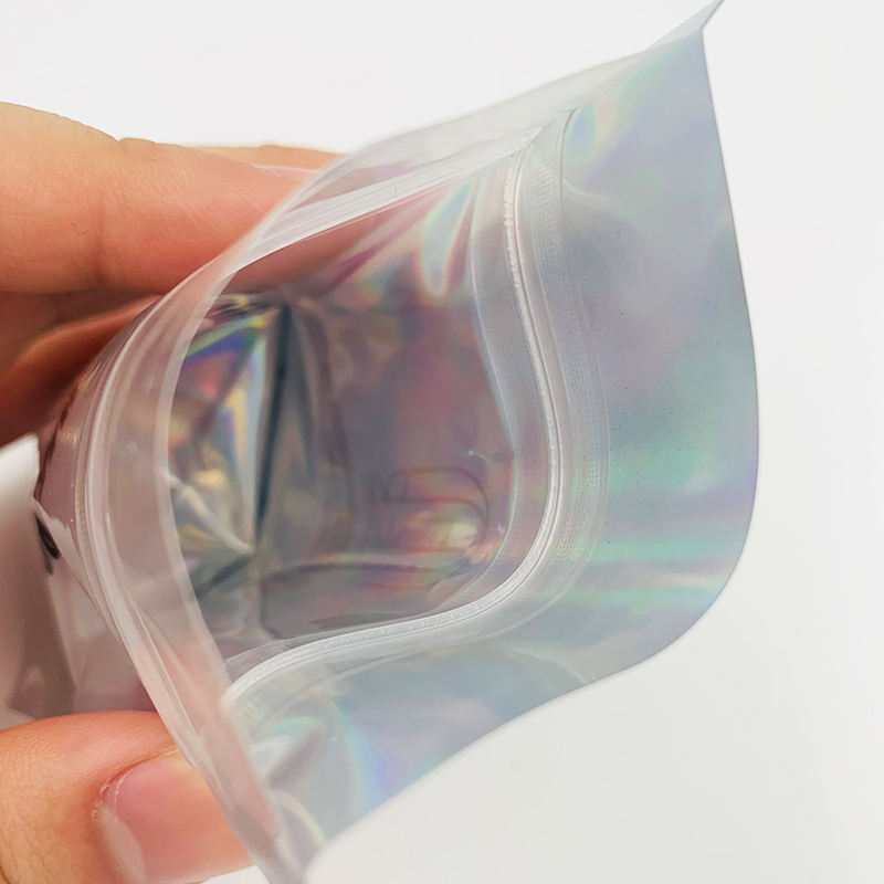 Durable and Stylish Holographic Ziplock Bags for Secure Packaging