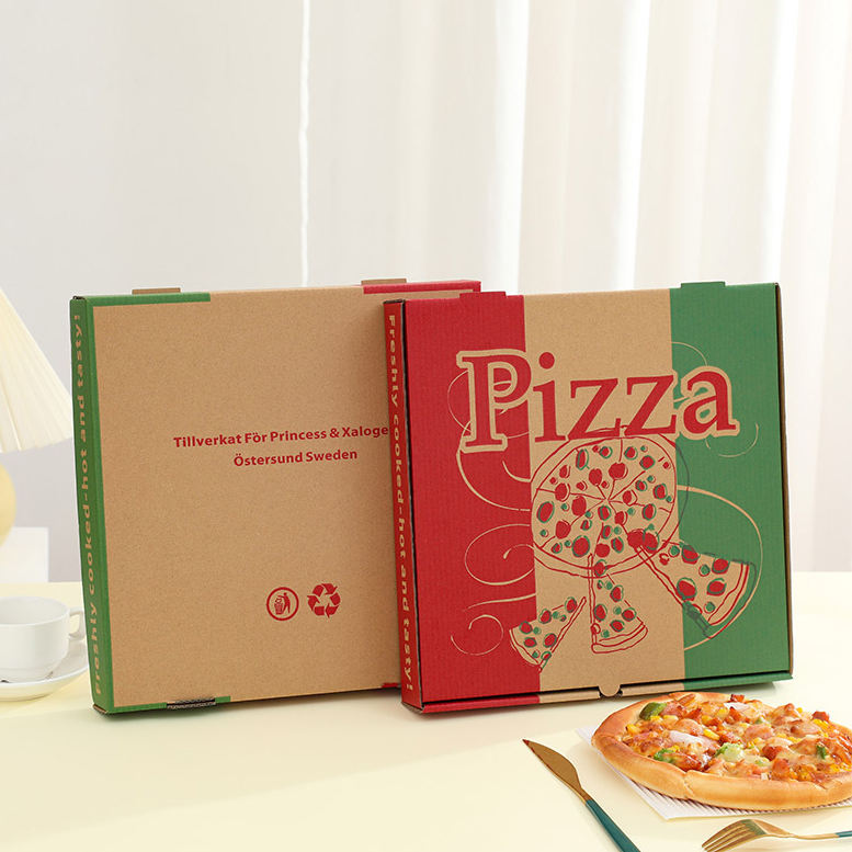 Sturdy and Grease-Resistant Pizza Boxes for Fresh and Hot Deliveries