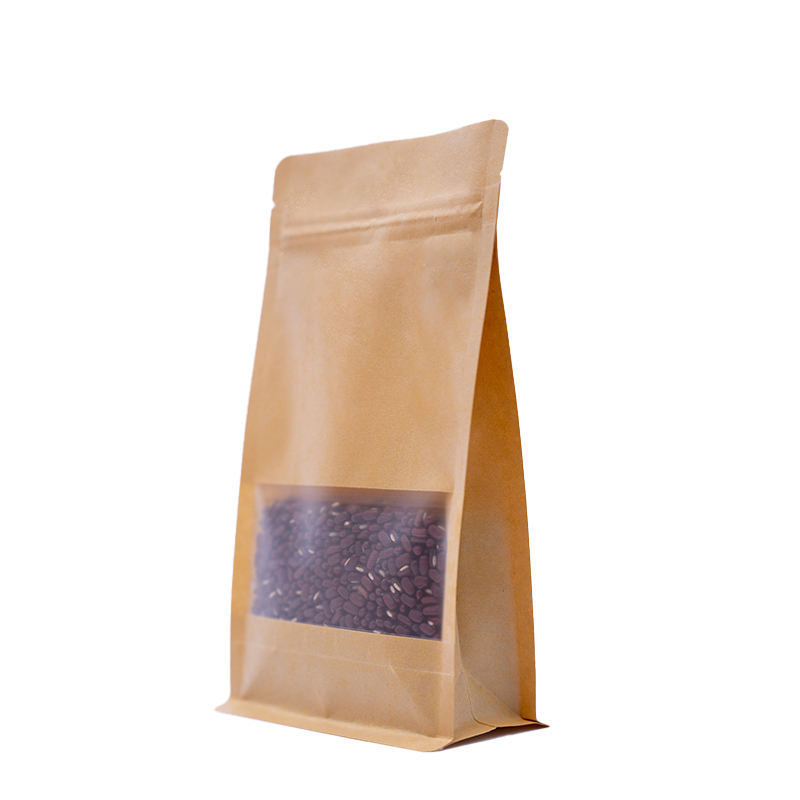 Kraft Paper Bags with Window: Eco-Friendly Packaging with a Clear View of Your Products