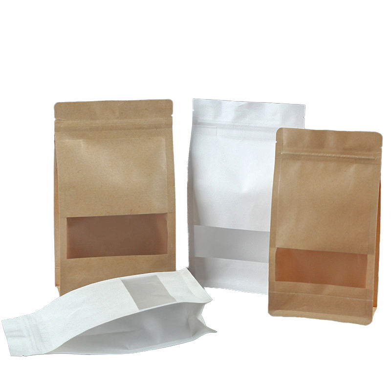 Kraft Paper Bags with Window: Eco-Friendly Packaging with a Clear View of Your Products