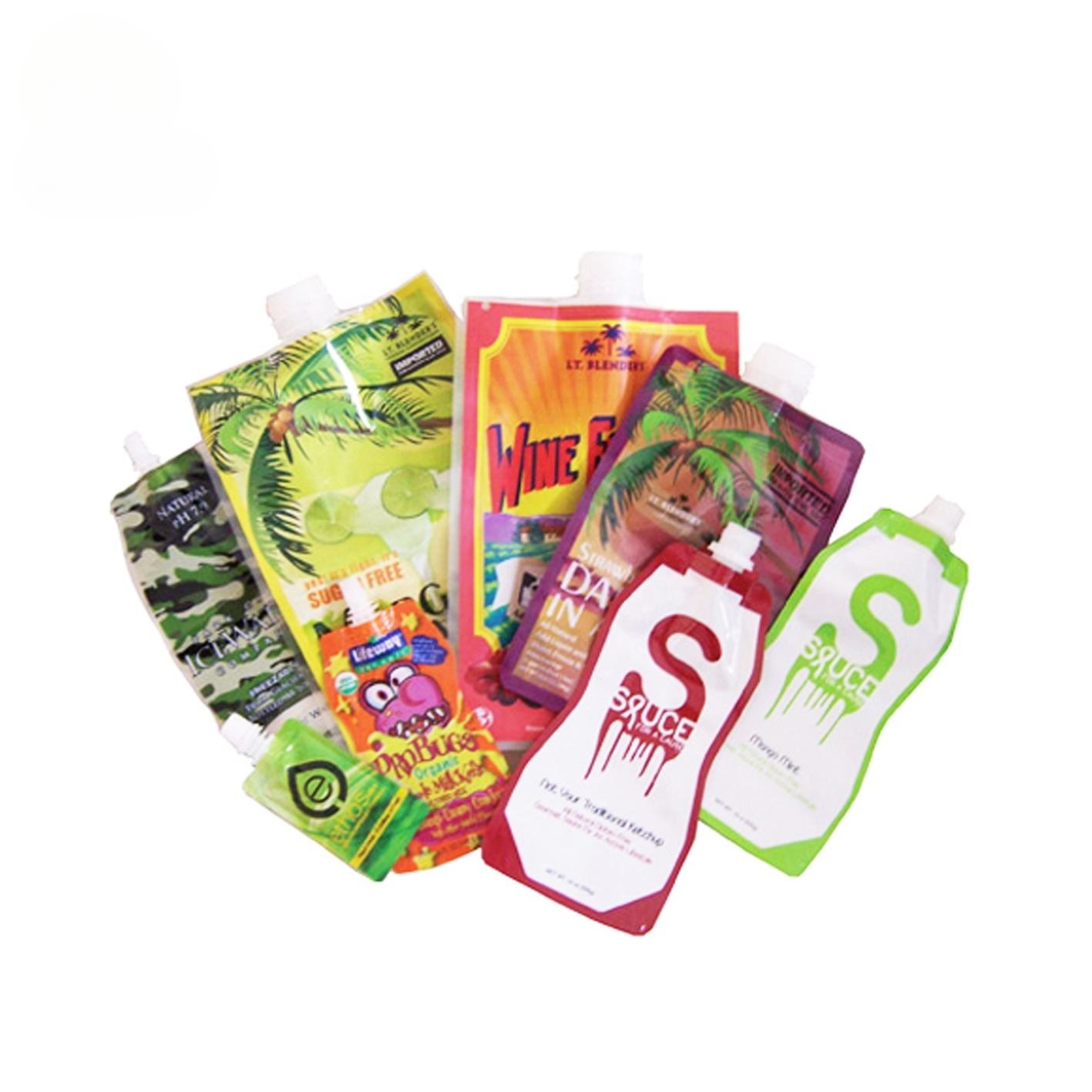 Juice Drink Pouch Packaging - Convenient, Durable, and Customizable Solutions for Freshness