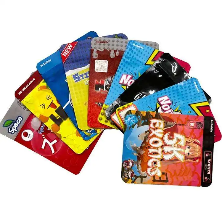 Sealable Mylar Bags for Food, CBD, and Retail Packaging – Custom Sizes & Designs Available! Durable, Airtight, and Resealable Solutions